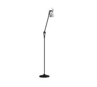 Rotaliana - Luxy F1 Lámpara de Pie Negro/Blanco Lustroso-