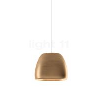Rotaliana Pomi, lámpara de suspensión, dorado, ø25,5 cm