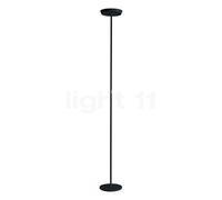 Rotaliana Prince F1, lámpara de pie LED, negro mate - 2.700 k - con regulador