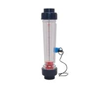 Rotámetro de agua de tubo plástico for tuberías LZS-65A con interruptor de alarma de flujo y límite superior o inferior(5-25 m3PH)