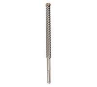 Rotary Hammer Drill Bit Cemented Carbide 6 Flute 28 mm x 400 mm SDS MAX Impact Bit for Concrete, Brick, Stone and Masonry