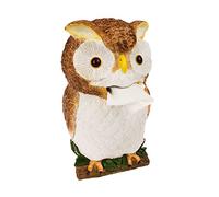 Rotary Hero Búho - Dispensador de pañuelos, Caja de pañuelos de Papel, para Cocina, Cuarto de baño, Dormitorio, Rectangular, 17,5 x 15 x 31 cm