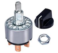 Rotary Selector Switch - 4 Position 3 Pole Cam Knob 16A 250VAC