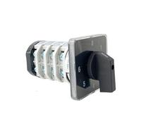 Rotary switch YMZ12-32/4 electrical Combination Changeover cam switch 32A 4 pole 0-6 position sliver contacts high voltage