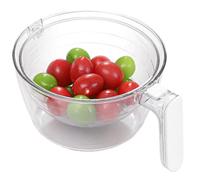 Rotatable Fruit Washing Bowl - Vegetable Washer, Strainer with Handle, 3-in-1 Multifunctional Fruit and Vegetable Colanders, SpinCleaning Strainer Bowl | for Kitchen Salad Prep, Food Mixing, Cooking