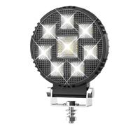 Rotatable LED Road Light, Amber Fog Driving Lamp, 50000H Compact Waterproof Beam with Adjustable Angle, Durable Automotive Lighting Module, Truck ATV Vehicle Safety Light for Use