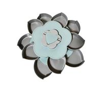 Rotatable Serving Tray, Divided Multi Compartment Platter, Snack Tray with Lid, Party Serving Dish with Easy Access Compartments, Snack Platter for Chips Dips Candy Dessert Entertaining Hosting