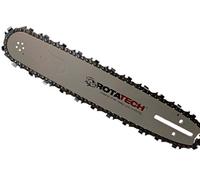 Rotatech Cadena de motosierra original de 35,5 cm y paquete de barra compatible con Stihl MS201T