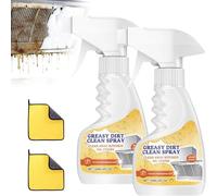 Rotateepic Foam Cleaner, Multi-Purpose Kitchen Heavy Oil Cleaner Spray,Kitchens Pots and Pan Cleaners, All-Purpose Oil Stain Cleaning Spray for Range Hood,Oven,Pots
