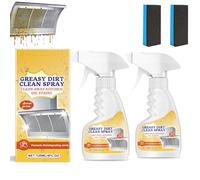 Rotateepic Foam Cleaner, Multifunctional Powerful Kitchen Foam Cleaner, For Pots, Pans, Surfaces & Appliances With Dual-Spray Nozzle, No-Rinse Formula (2, White)