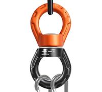 Rotatif - Connecteur Pivotant 360° En D'Aluminium, Dispositif De Rotation Fluide Pour Hamac Yoga Aérien, Crochet De Sécurité Stable | Pour Jardin Aire De Jeux