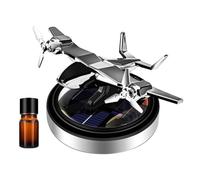 Rotating Car Air Freshener, Plane Air Freshener, Rotating Car Diffuser, Car Interior Accessories, Natural Car Scent Diffuser, Dashboard Solar Rotating Auto Aromatherapy, Car Air Purifier for Relaxing