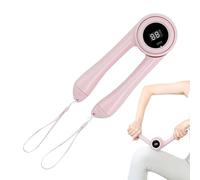 Rotating Chest Trainer, Rebound Resistance Exerciser Device, 8.66x3.54 Inches Power Tool with Foldable Grip, Strong ABS Spring Apparatus, Muscle Builder with Ergonomic Style, Upper Body for Fitness