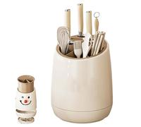 Rotating Cutter Holder, Multifunctional Rotating Knives Holder, 360°Rotating Knives Holder, Knife and Utensil Holder, Saving Compact Storage Organizer for Home Kitchen (Style A)