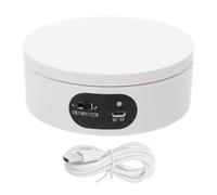 Rotating Display Stand, 360 Degree Automatic Mute Turntable, 6.3 Inch Automatic Motorized Holder, 3D Models, Quiet and Smooth