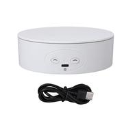Rotating Display Stand 5 Inch 360 Degree Electric Turntable Display Stand for Jewelry 3D Model Photography Product