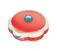Rotating Fishing Toy, Battery Operated Game, Kids Educational Board Activity, Interactive Musical Fine Motor Skill Builder for 4-6 Year Old Girls, Boys, Small Kid, Preschool Fun 12.2x13x8.66 Inches