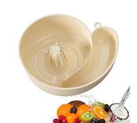 Rotating Fruit Strainer, Berry Washer Rinser, 9.25x7.28x3.15in Multi Purpose Bowl, Functional & Fun, Kitchen Utensil Organizer for Rinsing Tomatoes, Strawberries, Lettuce, Salad