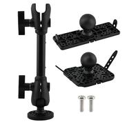 Rotating Kayak Transducer Holder - 80cm Fish Finder Mount, 360 Degree Adjustable Arm, Extended Rod, Universal Base | Boat Marine Mounts For Outdoor Sports Photography Lake River