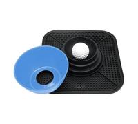 Rotating Lick Bowl, Non Slip Slow Feeder, 7x7 Inches Dish with Suction Base, Food Grade Silicone, Interactive Rolling Design with Modern Style, Behavior Training Tool for Kitchen and Dining