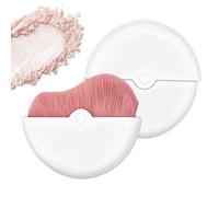 Rotating Makeup Brush - 180 Degree Cosmetic Tool, Travel Foundation Brush with Soft Blend Head, Professional Cheek Makeup Brushes for Daily Use, Home Holiday Kit, beginner beauty use
