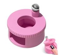 Rotating Nail Magnet Tool - Automatic Glass Bead Attraction | Even Magnetic Force | 4x5x5cm, ABS Material, Beginner-Level Manicure Tool For Enthusiasts