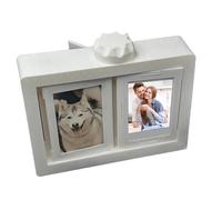 Rotating Photo Frame - 360° Hand Crank spining Picture Display Stand | Creative Tabletop Ornament, 12-Slot Card Holder, Decorative Memory Organizer For Family, Home, Living Room, Bedroom, Ofice