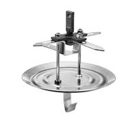 Rotating Powder Coating Hook, Wheel Spinner Suspension Hanger, Adjustable Object Rotary Holder For Garage Vehicle Repair Projects Sturdy Steel Construction With Smooth Swivel Action Workshop Equipment