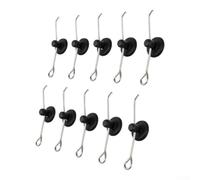 Rotating Reel Line Clips 5pcs Secure Fishing Line Holder | Fits most standard spools, secure hold, no line damage, quick install, ideal for trolling