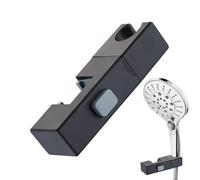 Rotating Shower Holder - Wall Bracket for Bathroom | ABS Material with 360 Degree Adjustment, Lightweight 65g Accessory, Fits Square Pipes 3x1.8cm, Family Friends Adults Men Women Home