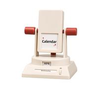Rotating Tabletop Perpetual Calendar Vintage Day Month Display