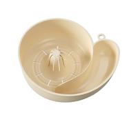 Rotating Vegetable Washing Basket | Snail Shape Fruit Colander, Multifunctional Kitchen Strainer Bowl for Salad Preparation, Lettuce Tomato Berry Washing Storage, Home Supplies Mixing Container Snack