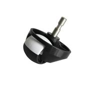 Rotating Wheel Robot, Rueda Delantera for aspiradora, Compatible con Roborock S5 MAX, S6 MaxV, S50, S55, 1S y 2S. Accesorios de Repuesto for Robot Aspirador.,Universal Wheel Accessories(Black)