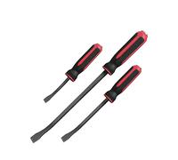 ROTATION Pry Bar Set, Strike Cap Handle, Angled Tip, Rust proof finish, Machanic Tools for prying, scraping, lifting, pulling | 3pcs Hand Tools Set