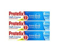 ROTEFIX Protecix Crema adhesiva para terceros dientes, 47 g, extra fuerte con adherencia húmeda, 3 unidades