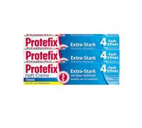 ROTEFIX Protecix Crema adhesiva para terceros dientes, 47 g, extra fuerte con adherencia húmeda, 3 unidades