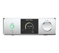 Rotel DX-3 plata - Preamplificador de auriculares de alta fidelidad, Jack 6,35 mm, Jack 4,4 mm, XLR 4 pines