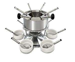 Rotel FCK1501750 Aparato de Fondue, Cerámica,Acero Inoxidable, Gris