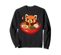 Roter Panda Mit Nudeln Ramen Kawaii Roter Panda Sudadera