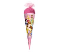 ROTH Bolsa escolar pequeña Disney Princess 50 cm - redonda, cierre de tul, bolsa de azúcar Disney Princess para comienzo escolar