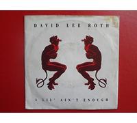 Roth, David Lee A Lil' Ain't Enough 7" Warner Bros W0002 EX/EX 1990 picture sleeve