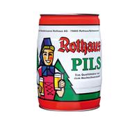 Rothaus Pils 5 L Barril De Fiesta 5,1% Vol