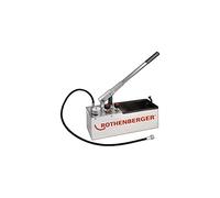 Rothenberger 60203 60203-Bomba de comprobacion rp50-s INOX, Negro/Plateado/Rojo