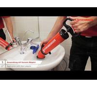 Rothenberger 72070x - bomba desatascad. ropump super plus, red