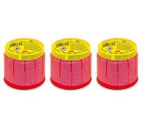 ROTHENBERGER Industrial Cartucho de gas combustible C200 Supergas, cartucho perforable con sistema de bloqueo de gas integrado, 3 unidades