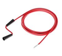 ROTHENBERGER Industrial Espiral limpiador de tuberías industrial con punta dibujada 5,0 mm, rojo, 072982E