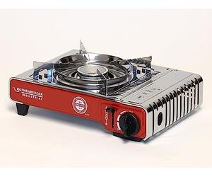 ROTHENBERGER Industrial Hornillo Gas DELUXE 1 Llama Acero Inox + Bolsa