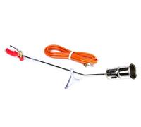 ROTHENBERGER Industrial Quemador de alto rendimiento RoMaxi con manguera de gas propano de 5 m, desbrozadora, lámina bituminosa, soldadura de lámina, para conexión a bombona de gas propano, 030954E