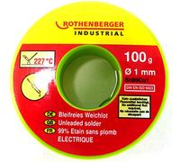 ROTHENBERGER Industrial Soldadura blanda sin plomo - 100 g, Ø 1,0 mm