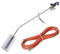 ROTHENBERGER Industrial Soplete quemador RoMaxi con manguera de gas propano de 5 m, desbrozadora, láminas bituminosas, soldadura de láminas, para conectar a bombona de gas propano 030958E